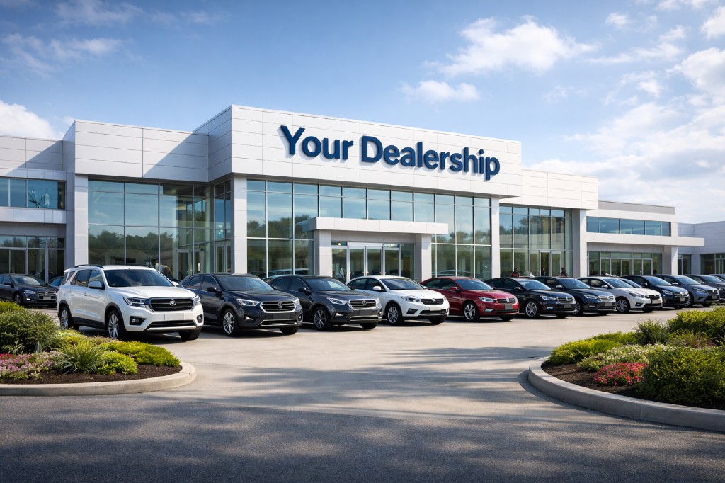 Test Dealer showroom exterior